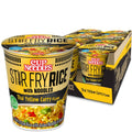 Cup Noodles Stir Fry Rice cup and carton, Thai Yellow Curry Flavor