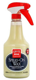 Griot's Garage spray-on wax bottle with red trigger sprayer, 22 oz