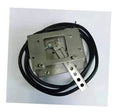 Metal potentiometer control box with switch, bracket and black wire harness
