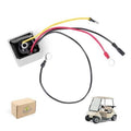 Voltage regulator rectifier with wire harness and electrical connectors, black module