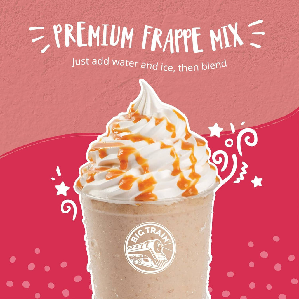 Big Train Dragonfly Thai tea blended crème drink mix with whipped cream