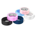 6-pack silicone smart ring covers with sensor cutouts in black, pink, blue, and white