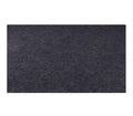 Rectangular grill oil absorbent mat, dark charcoal gray felt surface