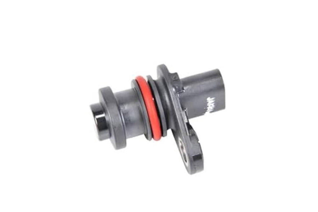 Camshaft position sensor with red seal, mounting flange, and side connector