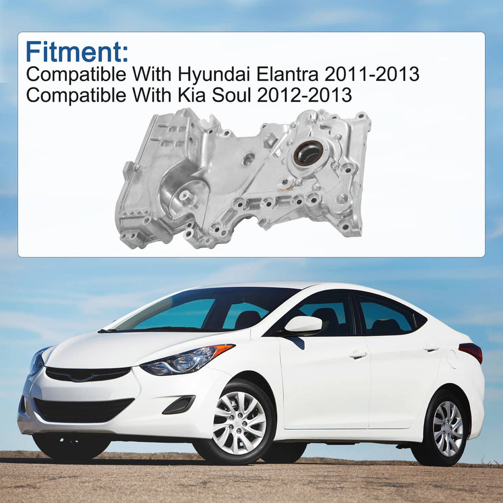 Engine timing chain cover, silver aluminum with central round opening