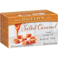 Bigelow Salted Caramel black tea box with 18 foil-wrapped tea bags