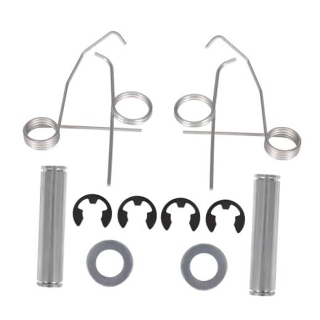 Latch shaft safety spring kit with 4 latch springs, 2 bushings, 4 retainer rings