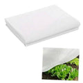 White plant sun protection cloth, folded non-woven sheet