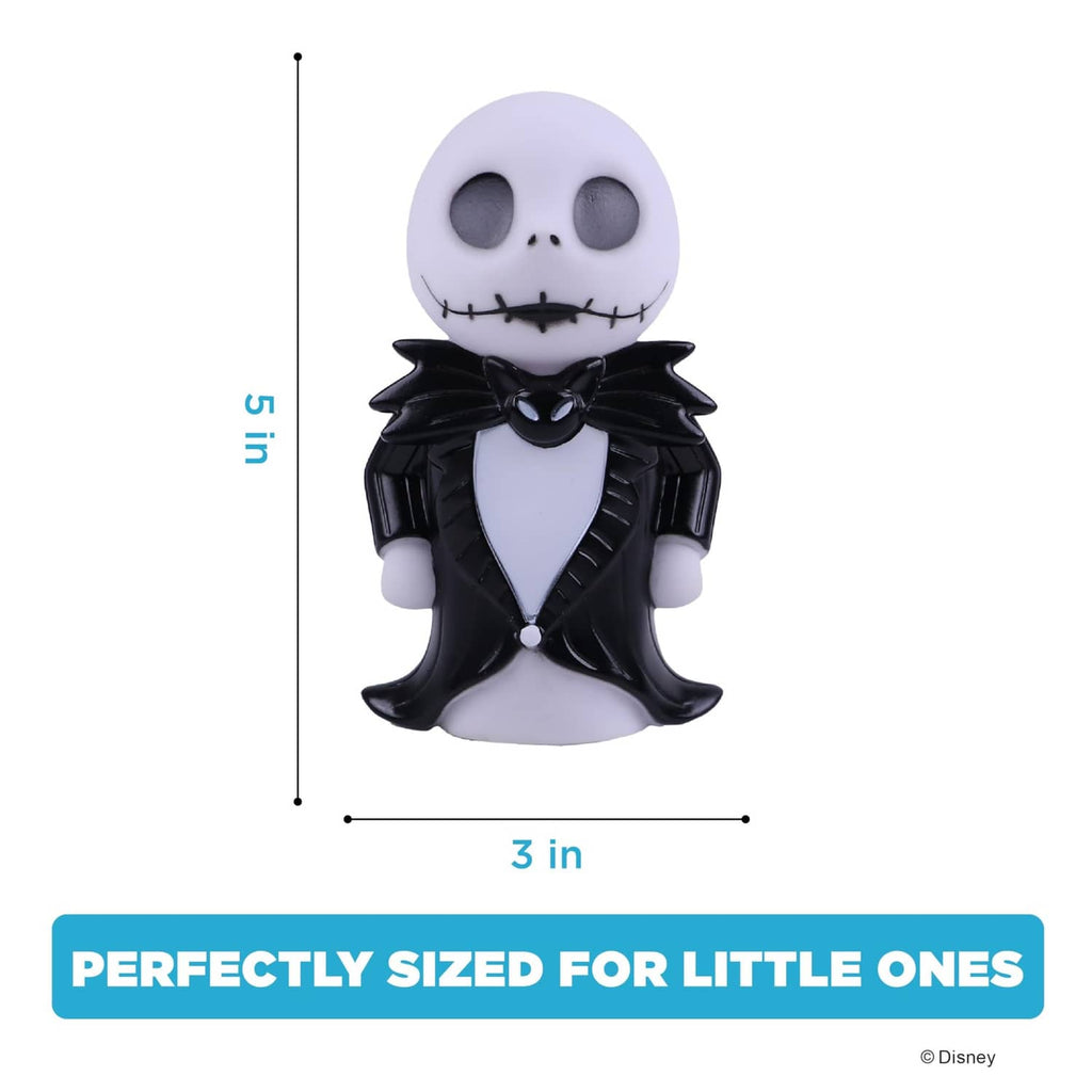 Jumbo bath squirter figure of Jack Skellington, about 3 in tall