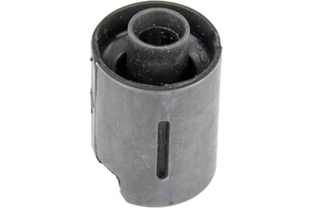Shift lever bushing end view with gray body and black rubber center