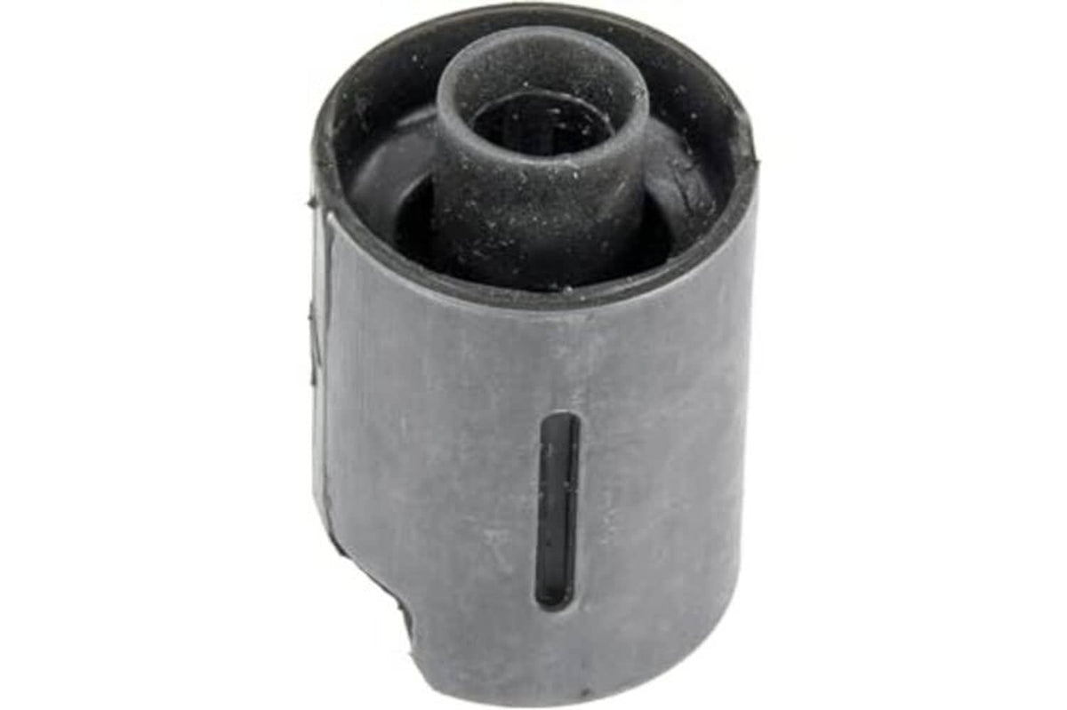 Shift lever bushing end view with gray body and black rubber center
