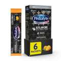 Pedialyte AdvancedCare electrolyte powder packets, 6-count box with single packet pouch