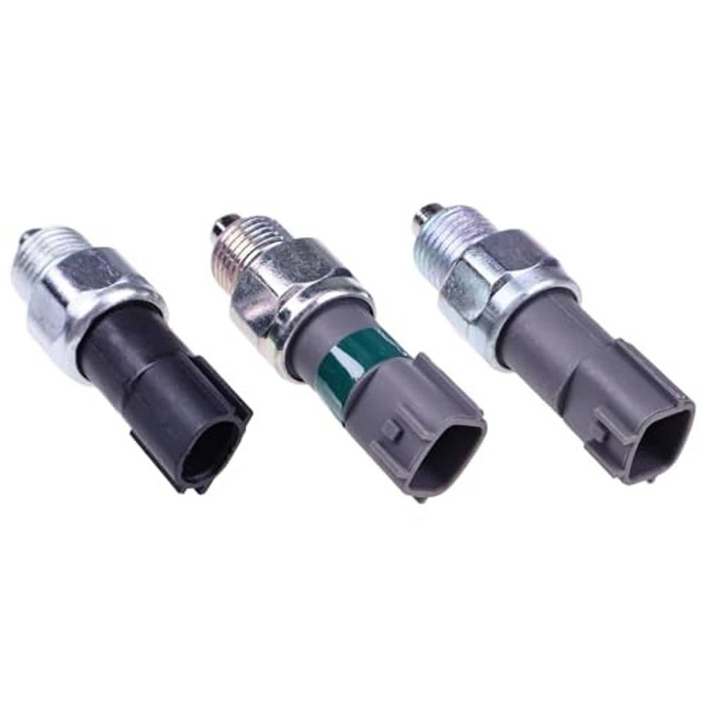 4WD transfer case neutral position sensor: three connectors with metal threads and plastic bodies