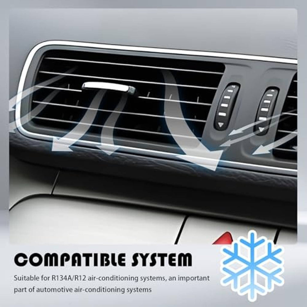 Automotive air-conditioning vent area with airflow indicator graphic