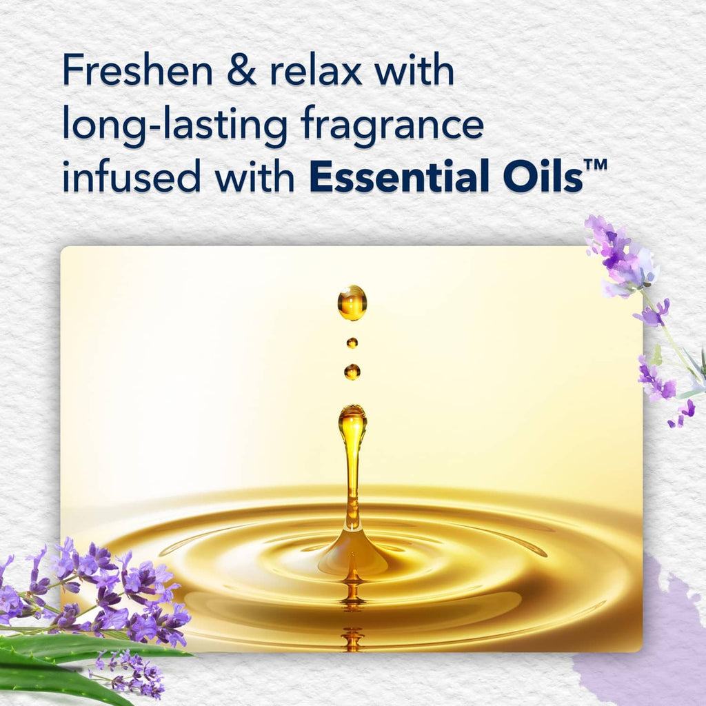 Fragrance refill infused with essential oils