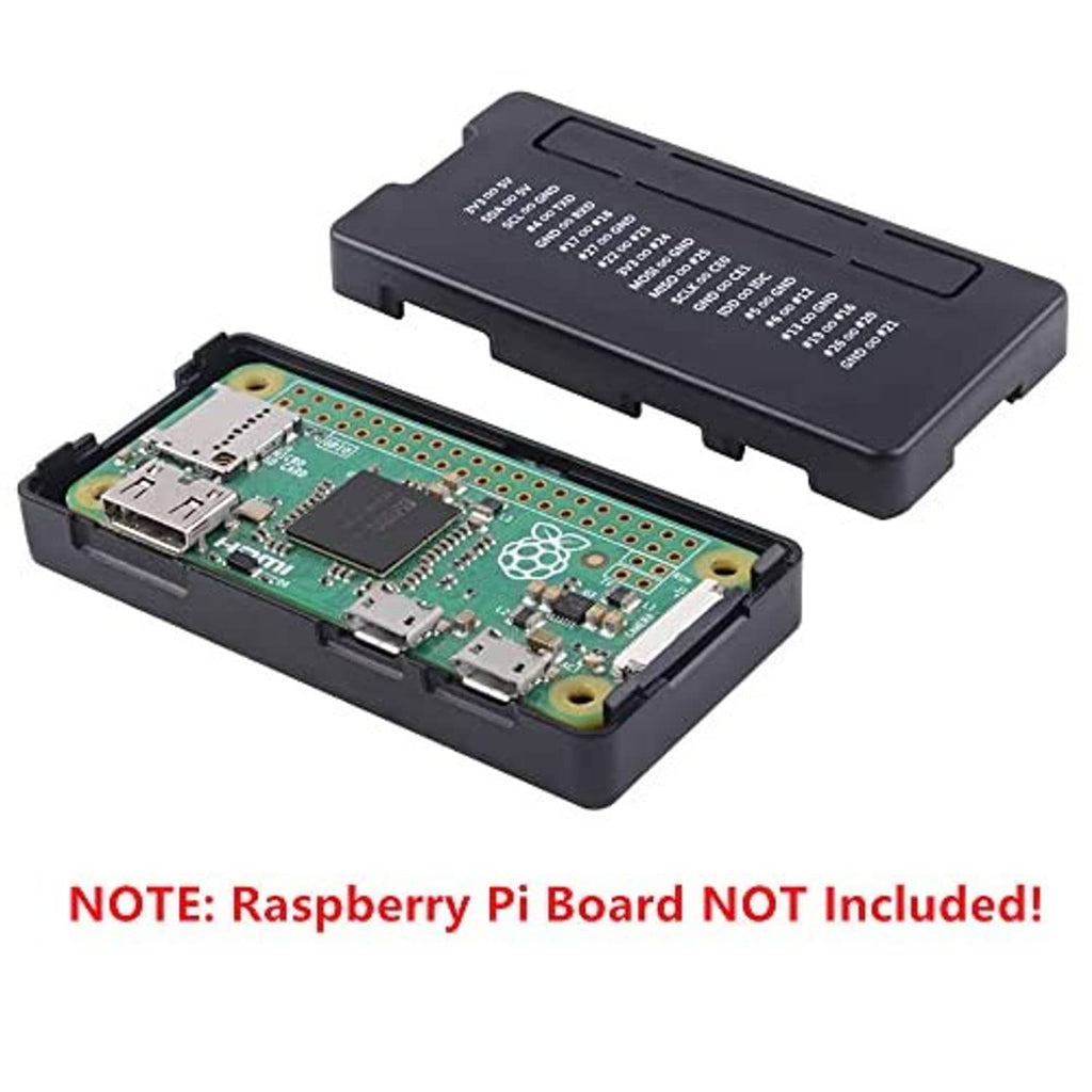 Raspberry Pi Zero 2 W case with installed circuit board and removable top