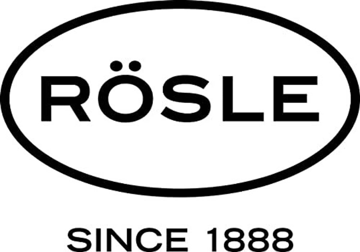 RÖSLE logo with oval border and Since 1888 text