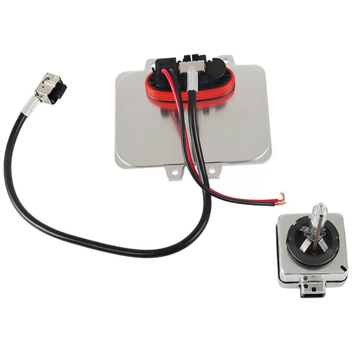 Xenon HID ballast control unit igniter module kit with control unit, bulb, and harness