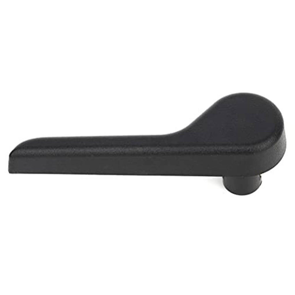 Recliner back release lever handle, dark gray, low-profile handle with mounting nub