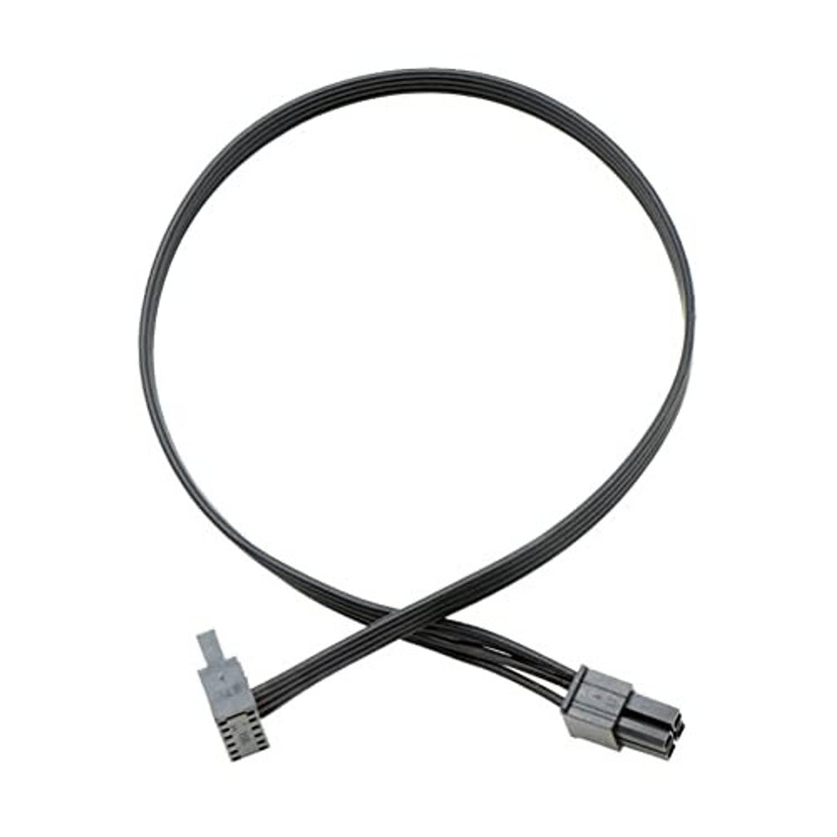 SATA 15-pin to mini 6-pin ATX adapter cable with dual keyed connector plugs