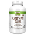 Xanthan gum pure powder bottle with green-and-white front label