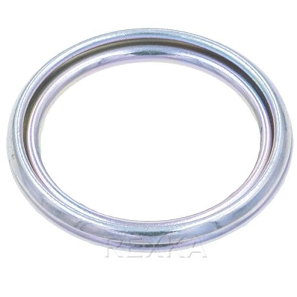 Silver metal drain plug gasket ring for rear differential oil