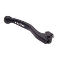 Black Tusk brake lever with curved handle and mounting bolt