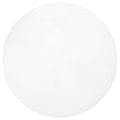 Clear 12-inch round plastic stitching canvas with fine mesh for embroidery