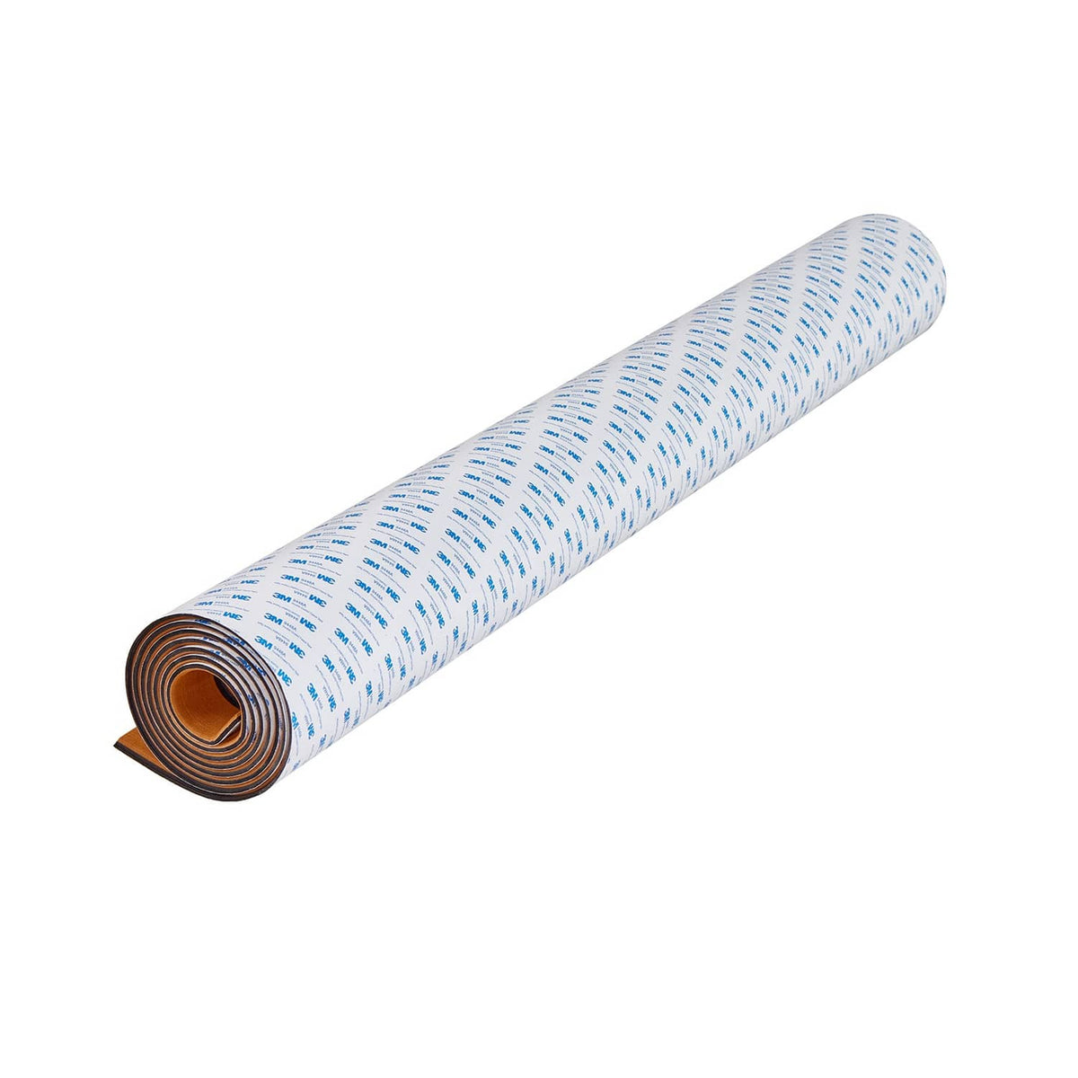 Rolled faux teak EVA foam boat decking sheet with blue diamond texture backing