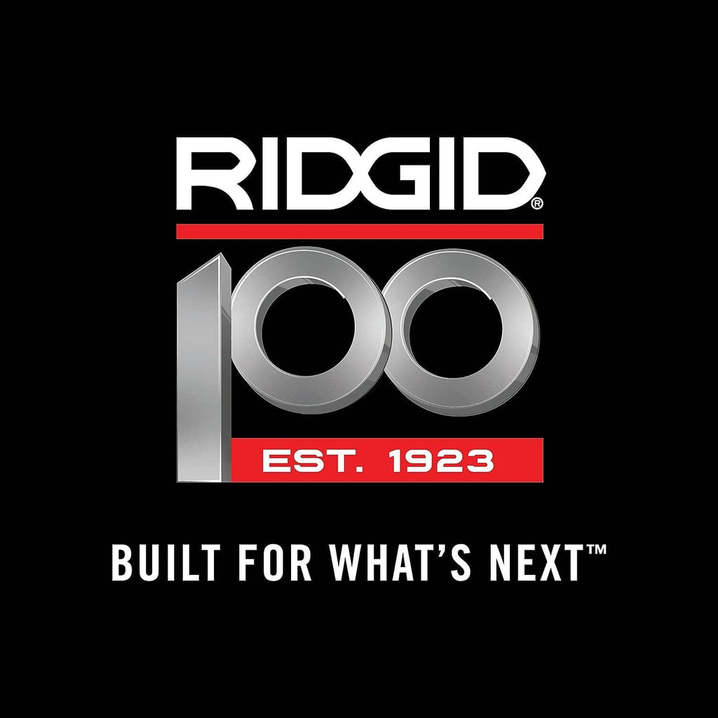 RIDGID logo branding panel for vacuum filter packaging