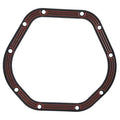 Dana 44 differential cover gasket with dark outer ring and red stripe pattern