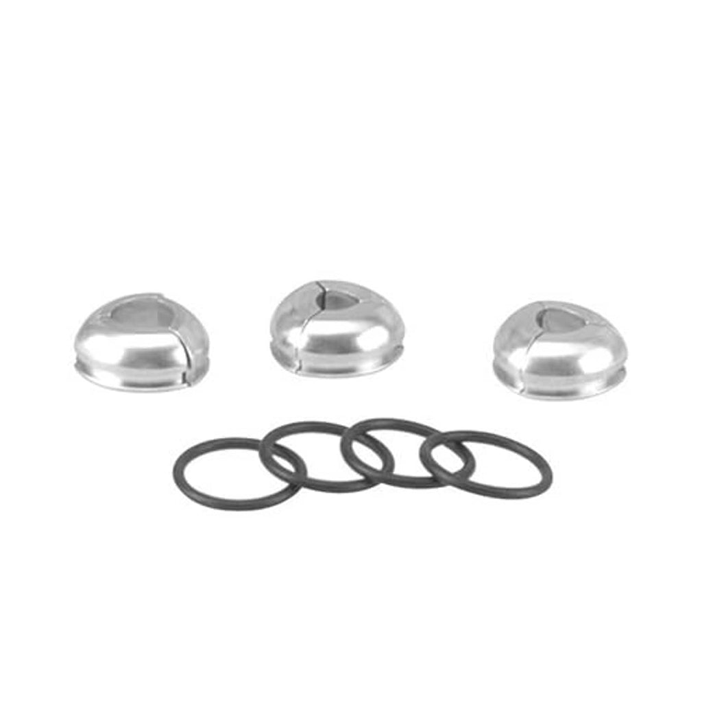 Metal collets and O-ring seals for impact bullet puller