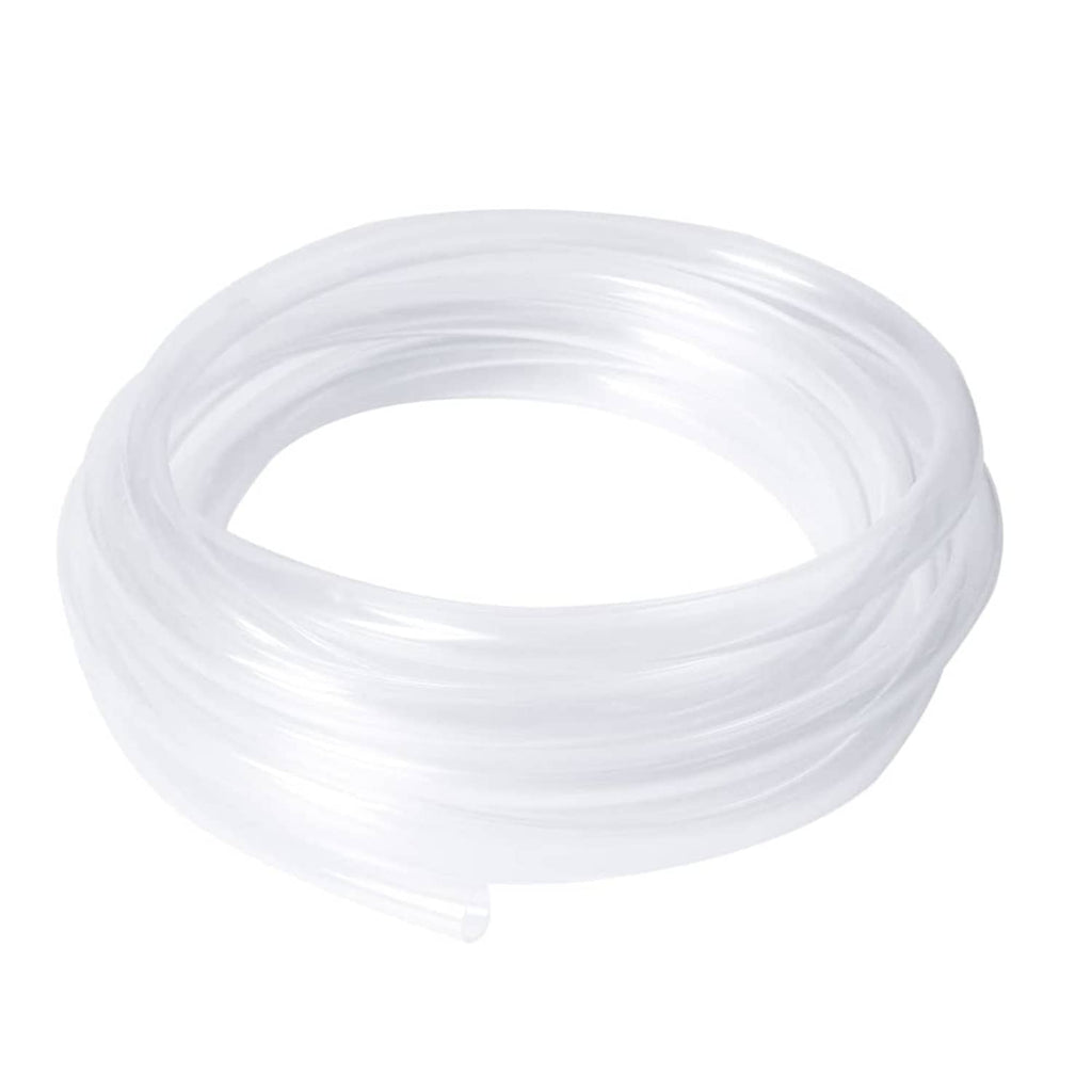 Clear PVC vinyl tubing coil, transparent flexible hose for low-pressure use