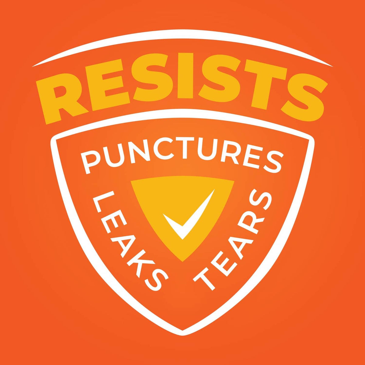 Hefty Strong puncture resistance badge for drawstring trash bags