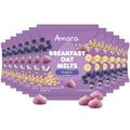 Purple blueberry oat melt snack pouches, single-serve toddler breakfast