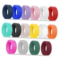 Set of silicone Oura ring protective covers, assorted colors
