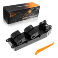 Black power window switch with four rocker buttons and raised AUTO control