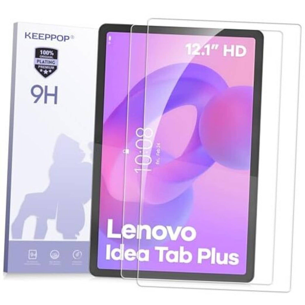 Tempered glass screen protector for 12.1-inch tablet, clear fit over the display