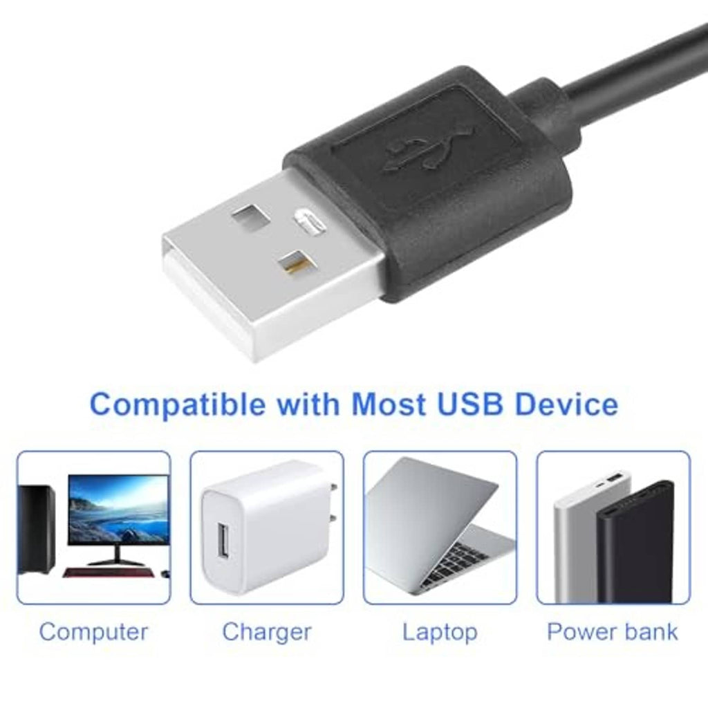 USB plug to 4-pin fan speed adapter cable, black, with controller module