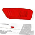 Right rear reflector light with red lens