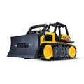 Tonka Steel Classics yellow and black bulldozer with front digging blade