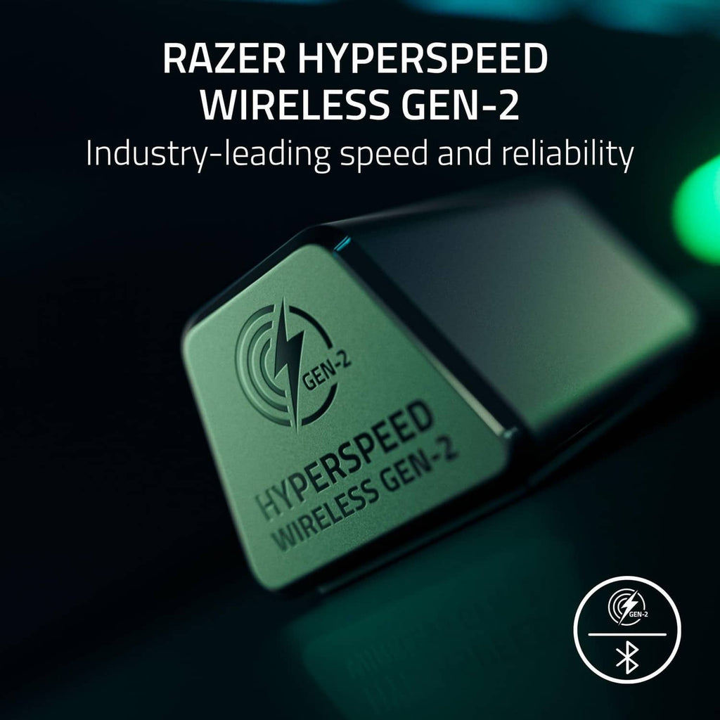 Compact wireless dongle device for gaming headset connectivity.