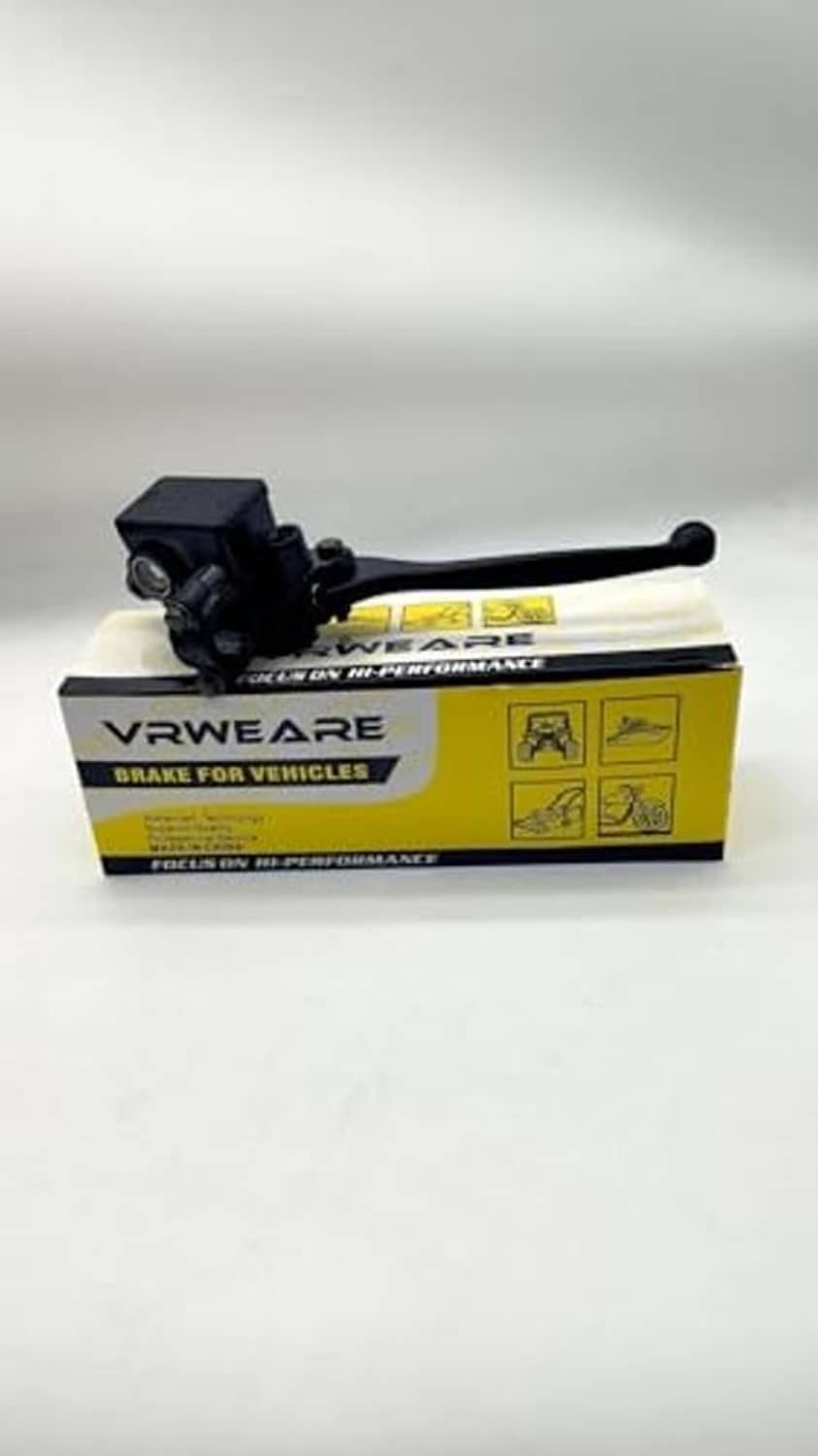 Motorcycle brake master cylinder with VRWEARE retail box
