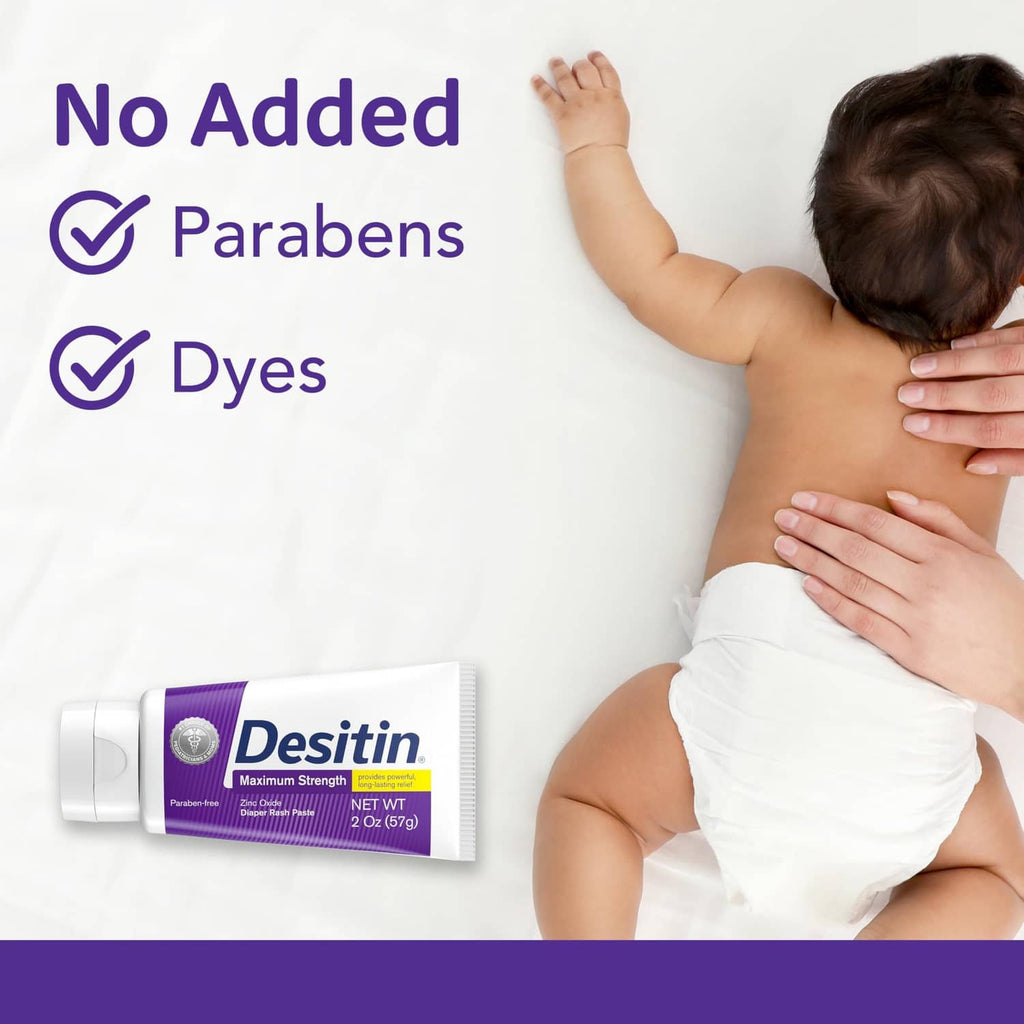 Baby care gift set with Desitin tube and hand & face wipes