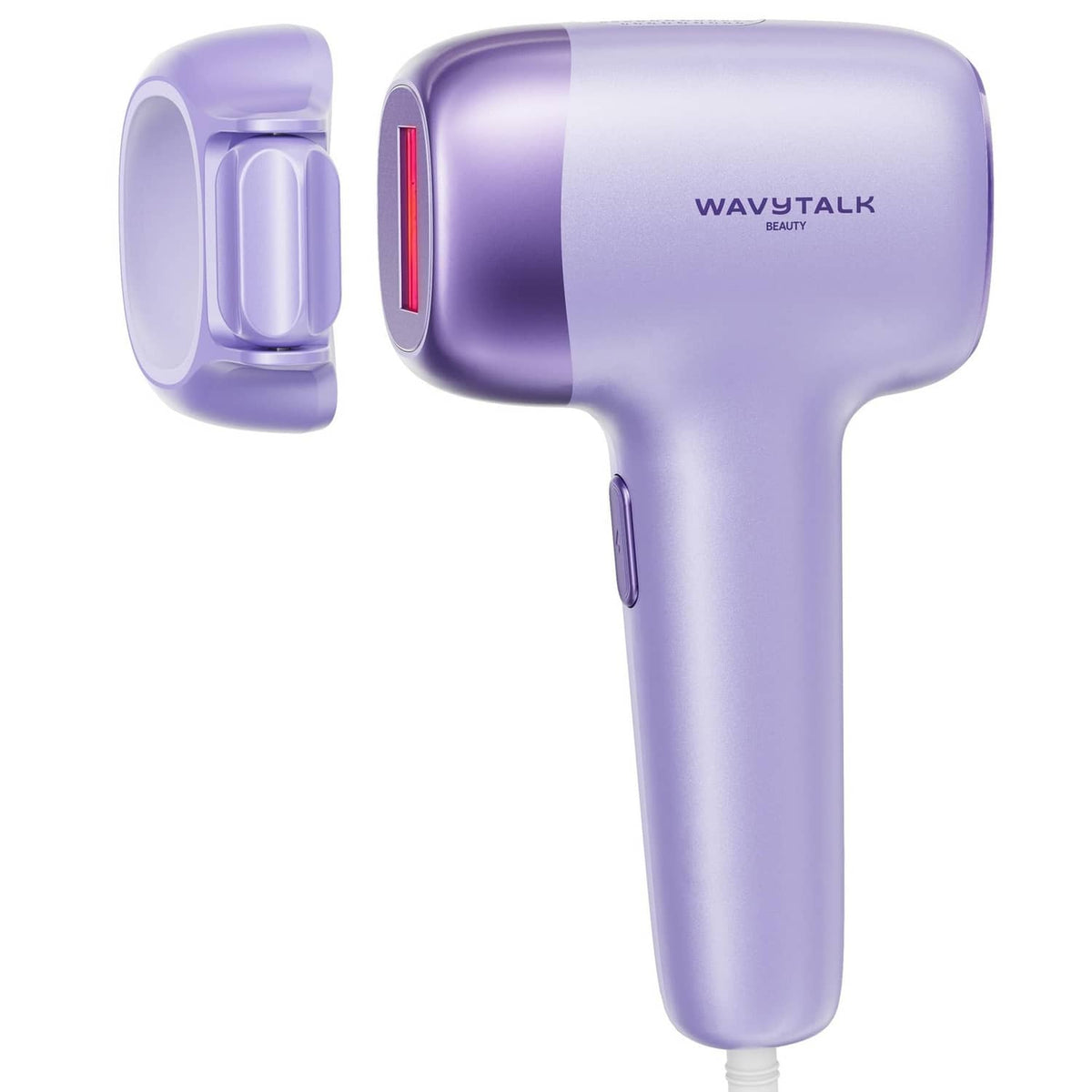 Wavytalk purple IPL hair removal device with precision roller treatment head