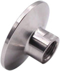 Stainless steel sanitary tri clamp adapter with 1.5 in tri clover flange, female NPT outlet