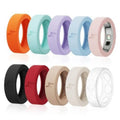 Set of Oura Ring M covers, 10-pack in bright colors with star-texture design