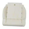 Beige front seat bottom foam cushion insert, molded for driver side
