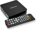 Pixplus black ATSC digital converter box with remote control