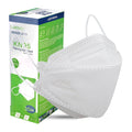 White KN95-style face mask and matching box, 20-pack